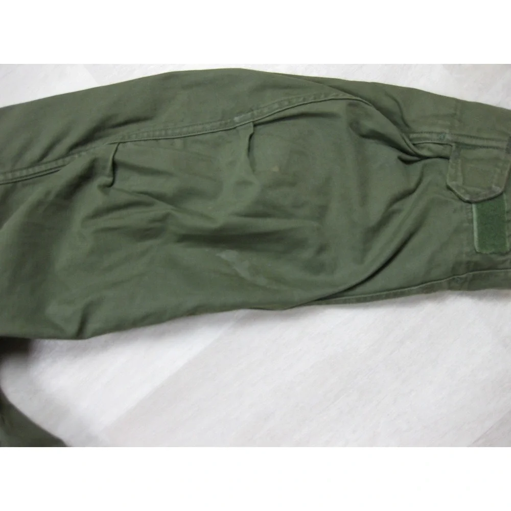 Vintage 70s US Army M65 Military Field Jacket (S) Cold Weather Vietnam Red Devil